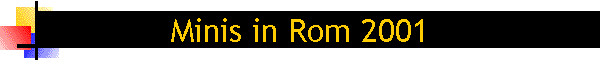 Minis in Rom 2001